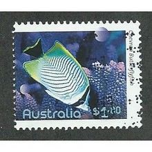 AUS 2010 $1.80 'FISHES OF THE REEF' FINE USED (EBID35-007)