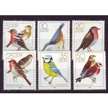 GERMANY DDR [1979] MiNr 2388-93 ( **/mnh ) Vögel