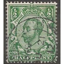 1912 SG338 1/2d Deep Green Wmk Imperial Crown Fine Used ....
