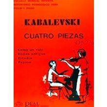 4 Piezas Para Violin Y Piano, Op.27A