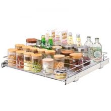 20"W x 21"D Pull Out Cabinet Organizer, Heavy Duty Slide Out Pantry Shelves,...