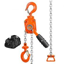 Manual Lever Chain Hoist, 1/2 Ton 1100 lbs Capacity 10 FT Come Along, G80 Ga...