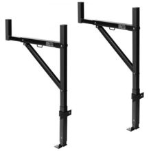 Truck Rack, 19-34inch Extendable Truck Ladder Rack, 38.6"-43.6" Adjustable H...