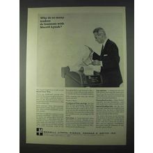 1966 Merrill Lynch Ad - Many Traders Do Business With