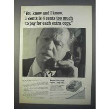 1966 Kodak Cavalcade Copier Ad - You Know and I Know