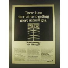 1976 AGA American Gas Association Ad - No Alternative