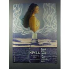 1981 Nivea Moisturizing Lotion Ad - Inside This Bottle