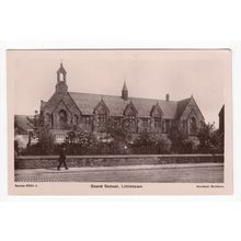Board School Littletown Postcard RP Liversedge West Yorkshire