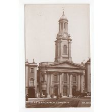 St Peters Church London Postcard RP