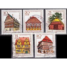 GERMANY DDR [1978] MiNr 2294-98 ( OO/used ) Bauwerke