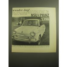 1959 NSU Prinz Car Ad - wunder-buy