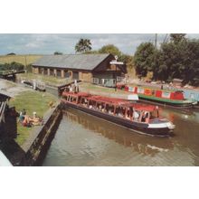 Kingfisher Of Tring Hertfordshire Canal Passenger Boat Trips Postcard