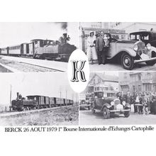 Berck French 1st Bourse Internationale 1979 DExchanges Cartophile Postcard