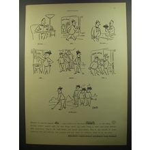 1952 Holiday Magazine Ad - Holiday sets the pace with people who set the pace