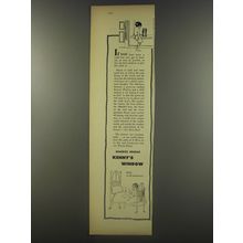 1956 Harper Book Advertisement - Kenny's Window by Maurice Sendak
