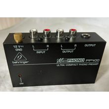 Behringer PP400 Ultra-Compact Phono Preamp, 12v mains adapter Good working order