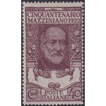 Italy 1922 40c 50th Death Anniversary of Mazzini