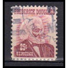 Used 1290 25c Frederich Douglass Very Fine KA6145