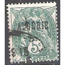 Algérie 1924 Michel 6 O Cote (2005) 0.60 € Blanc Cachet rond