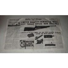 1945 Remington Model 513T Target Rifle and Kleanbore Ammunition Ad - Limited