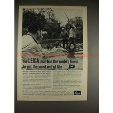 1960 Leica Camera Ad - Get the Most Out of Life, NICE!!