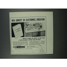 1962 Heathkit Electronics Ad - New Concept in Education