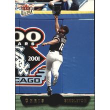 2002 Ultra Baseball Chris Singleton #160