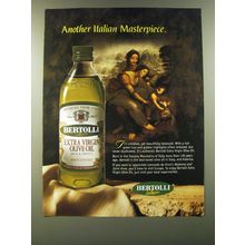 1996 Bertolli Extra Virgin Olive Oil Ad - Another Italian Masterpiece