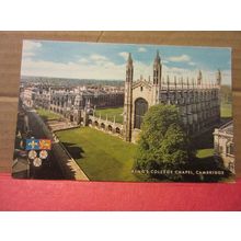 KINGS COLLEGE CHAPEL. Cambridge unused postcard by J. Salmon =
