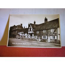 OLD HOUSES, LACOCK, WILTSHIRE. unused postcard RP by Sweetman 1950s #