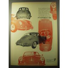 1960 Porsche Cars Ad - Porsche is Performance!