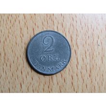 Denmark 1969 2 Ore Coin