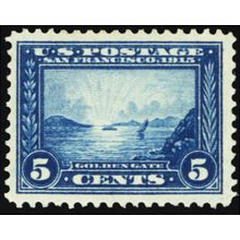 399, Mint VF NH 5¢ - Very Nicely Centered - Stuart Katz