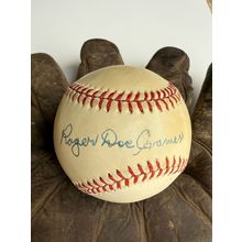Roger "Doc" Cramer Signed Autographed Official American League (OAL) Baseball