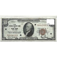 1929 Federal Reserve Bank of New York XF
