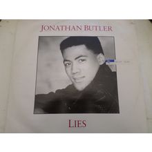 JONATHAN BUTLER - Lies - 1987 - 3-track 12" vinyl single - Jive T 141
