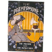 OPIE PUBLISHED PATHEPHONE MACHINE WITH THE HUMAN VOICE UK FREE POST