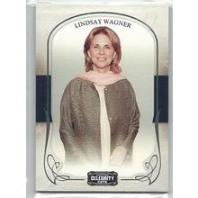 DONRUSS AMERICANA ' CELEBRITY CUTS ' LINDSAY WAGNER card # 63 (2008)