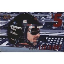 1996 Assets Clear $5 Dale Earnhardt Phone Card #4 of 20