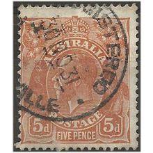 Australia 1930 SG103a 5d Orange-Brown Fine Used .. ..