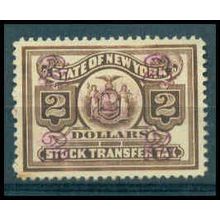 Used Revenue $2 N.Y. Stock Transfer Very Fine WA2874