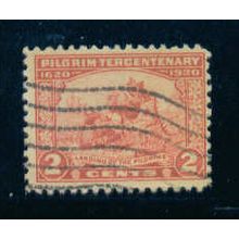 Used 549 2c Landing of the Pilgrims Just Clears C0377