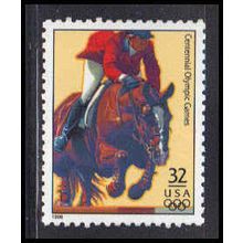 3068s 32c Equestrian Fine MNH V4462