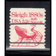 1900a 5.2c Sleigh Fine MNH Dry Gum PreCnx KA9384