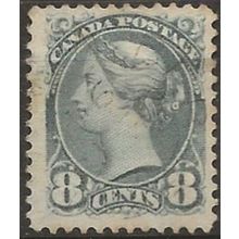 Canada 1893 SG117 8c Pale Bluish-Grey Fine Used .