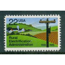 2144 22c Electricity Fine MNH MA2005