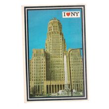CITY HALL, BUFFALO, NEW YORK, USA. used postcard 1999 postmark =