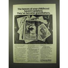 1975 Metropolitan Life Insurance Ad - Heroes Childhood