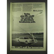 1978 Alcoa Aluminum Ad - Breakaway Pole