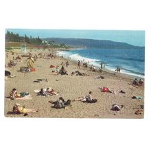 BENDONDO BEACH, CALIFORNIA, USA unused vintage postcard